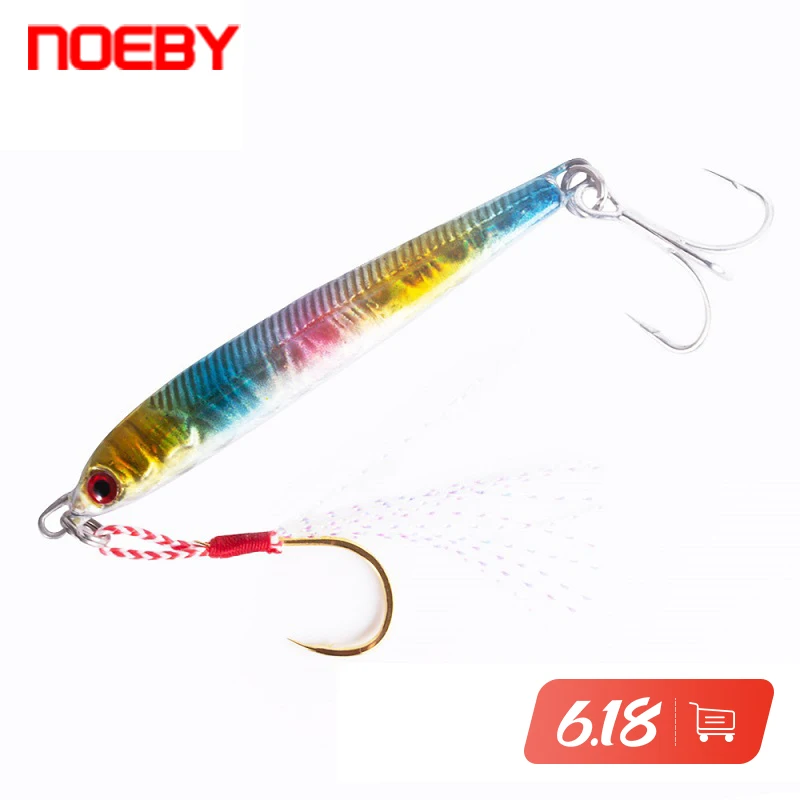 Рыболовная приманка для джиггинга NOEBY NBL1001N свинцовая искусственная морской
