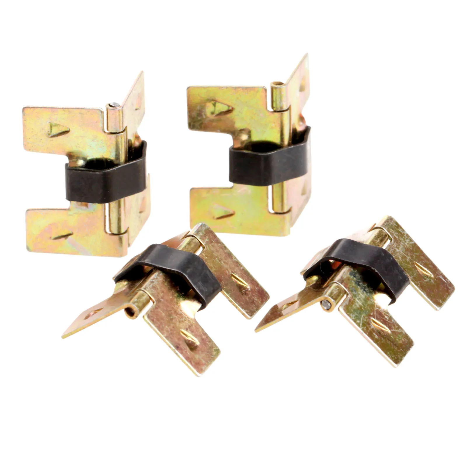 20pcs/4pcs Hinges gold Spring hinge 19*18mm decorative small cabinet drawer Jewelry box Iron Furniture Hardware Fittings | Обустройство
