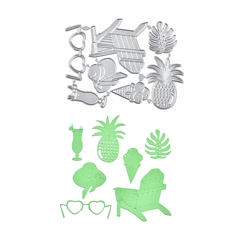 

Eastshape Pineapple Metal Cutting Dies Vacation Summer Party Scrapbooking for Making Cards Decorative Embossing Crafts Stencils