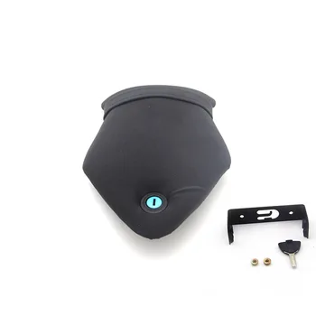 

Motorcycle Pillion Sitting Cushion Rear Passenger Seat Pad Cover Key Lock For BMW S1000RR S1000 RR 2009 - 2014