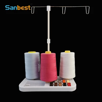 

Sanbest 3 Spool Thread Stand Holder Embroidery Quilting Sewing Machine Parts Supply Plastic Home Quilting Thread Stand Tools