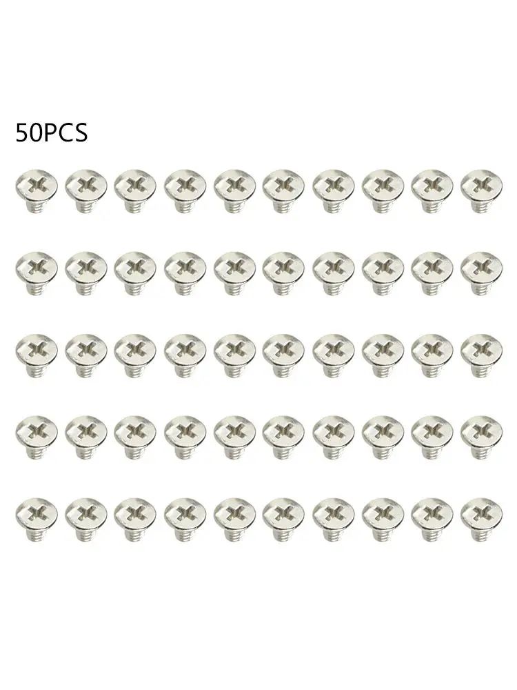 3mm 20/50/100 Pcs M2 Flat Round Head Screw Countersunk Head Machine Screws Wood Hardware Tool