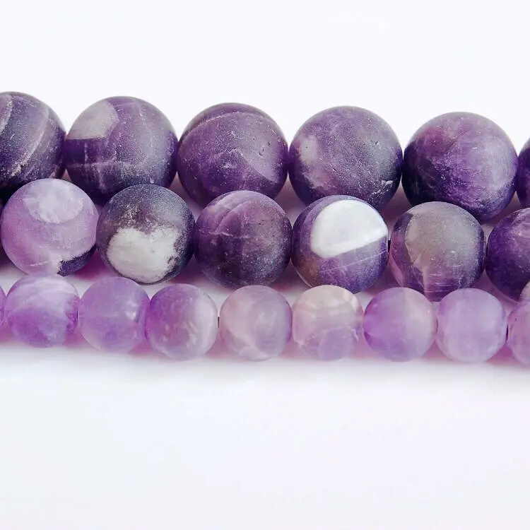 Магазин Lanli модные ювелирные изделия аметисты свободные бусины подходят для DIY