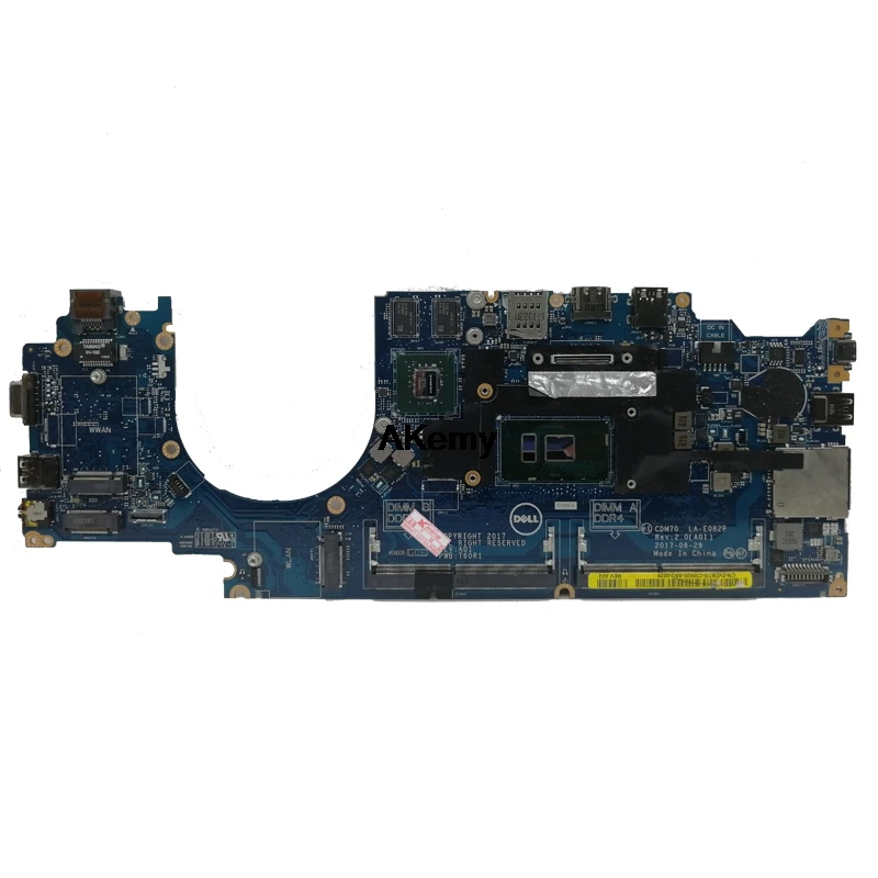 E5480 5480 материнская плата для ноутбука DELL CN-0VD6TR 0VD6TR VD6TR CDM70 LA-E082P Материнская плата ноутбука E5480 5480 материнская плата i7-6600U GT920MX