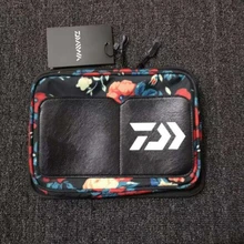 Рыболовная Снасть небольшие части водонепроницаемый рыболовный ящик Боковая Сумка Волшебная рыболовная коробка боковой карман водонепроницаемый кожаный мешок случайный цвет