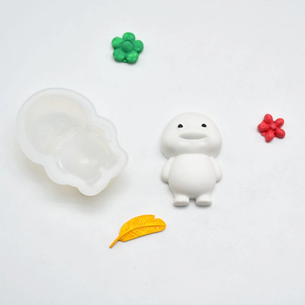 Маленький толстяк силиконовая форма DIY инструмент для выпечки помадка формы для украшения торта Полимерная глина-смола форма для шоколадной мастики