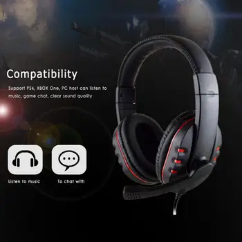 

Hot 3.5mm Wired Gaming Headsets Stereo Surround Deep Bass Headphone Noise Isolation Earbud for Gamer PS4 New X-BOX SWITCH PC