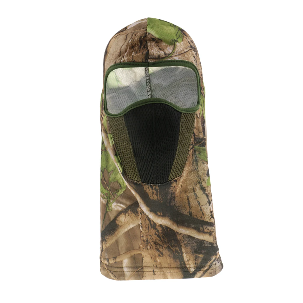 Ветроустойчивая камуфляжная шапка маска для лица охоты и фотосъемки дикой