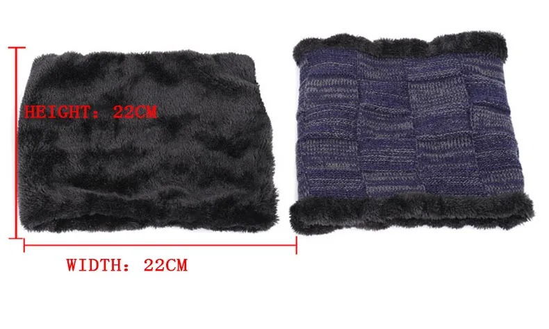 Мужской женский шарф, зимняя Осенняя вязаная шерстяная шапка Skullies Beanie, Женская Толстая теплая мешковатая шапка, уличная мягкая хлопковая маска, Лыжные шапки