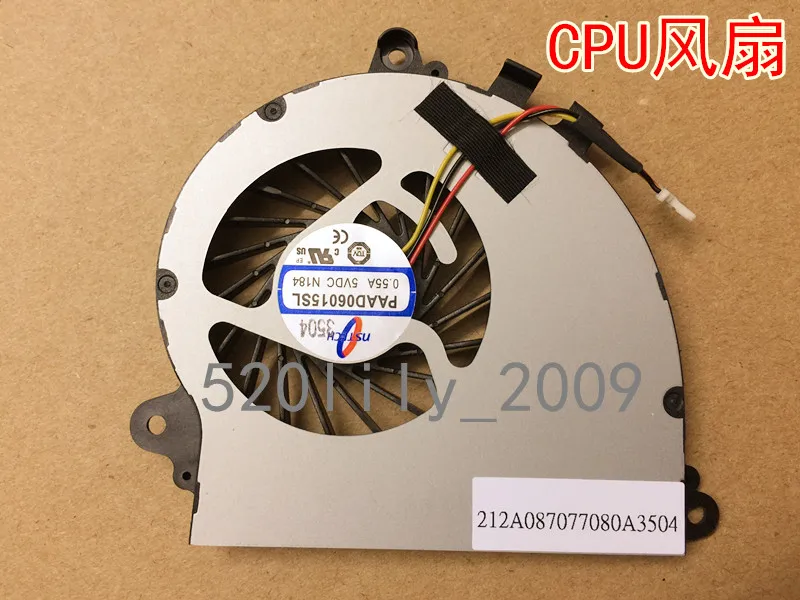 Emacro для FirstD PAAD06015SL N184 DC 5V 0.55A 3-жильный Сервер вентилятор охлаждения
