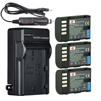 

DSTE 3PCS DMW-BLF19 Camera Battery With US Plug Charger Kit for Panasonic Lumix DMC-GH3 DMC-GH4