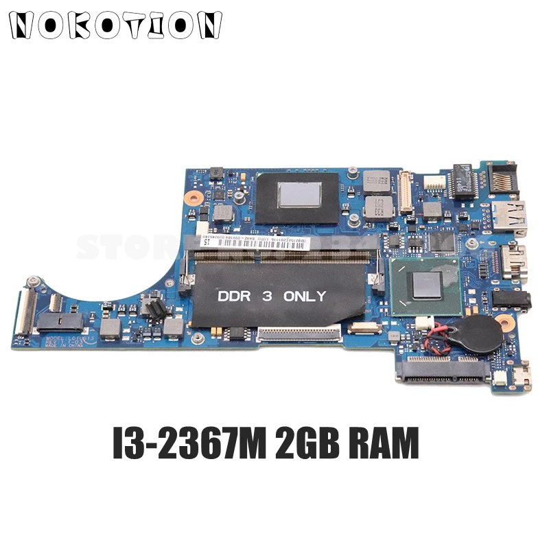 NOKOTION для Samsung NP530 NP530U3B материнская плата ноутбука SR0CV I3 2367M 2GB RAM BA92 09918A|laptop motherboard for