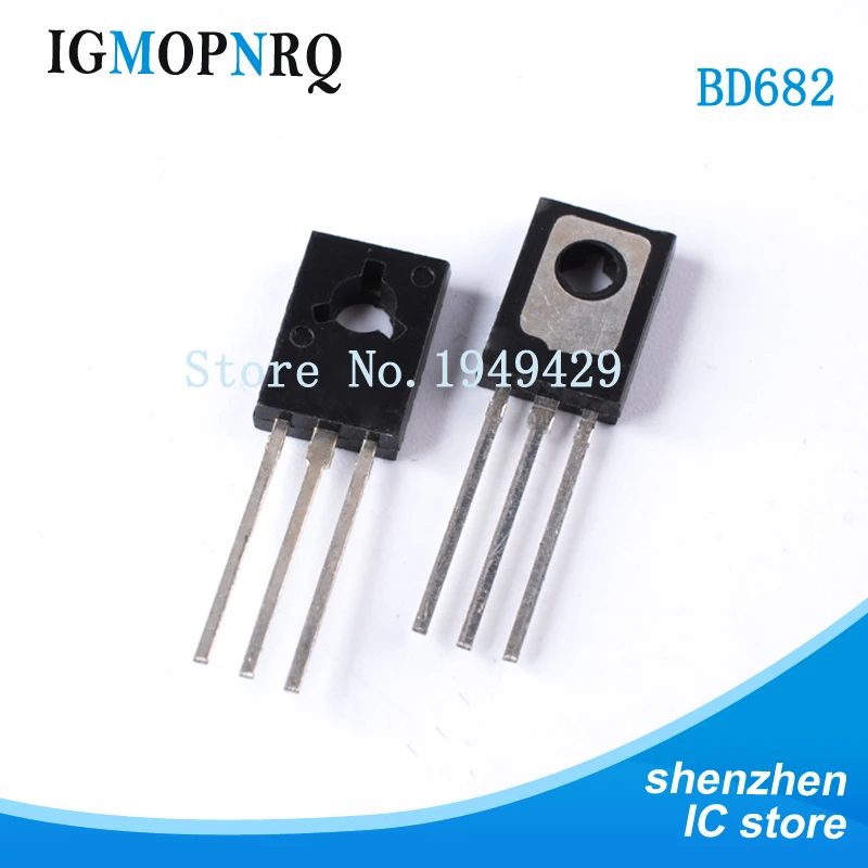 20 шт./лот TO-126 Darlington 4A / 100V new | Электронные компоненты и принадлежности