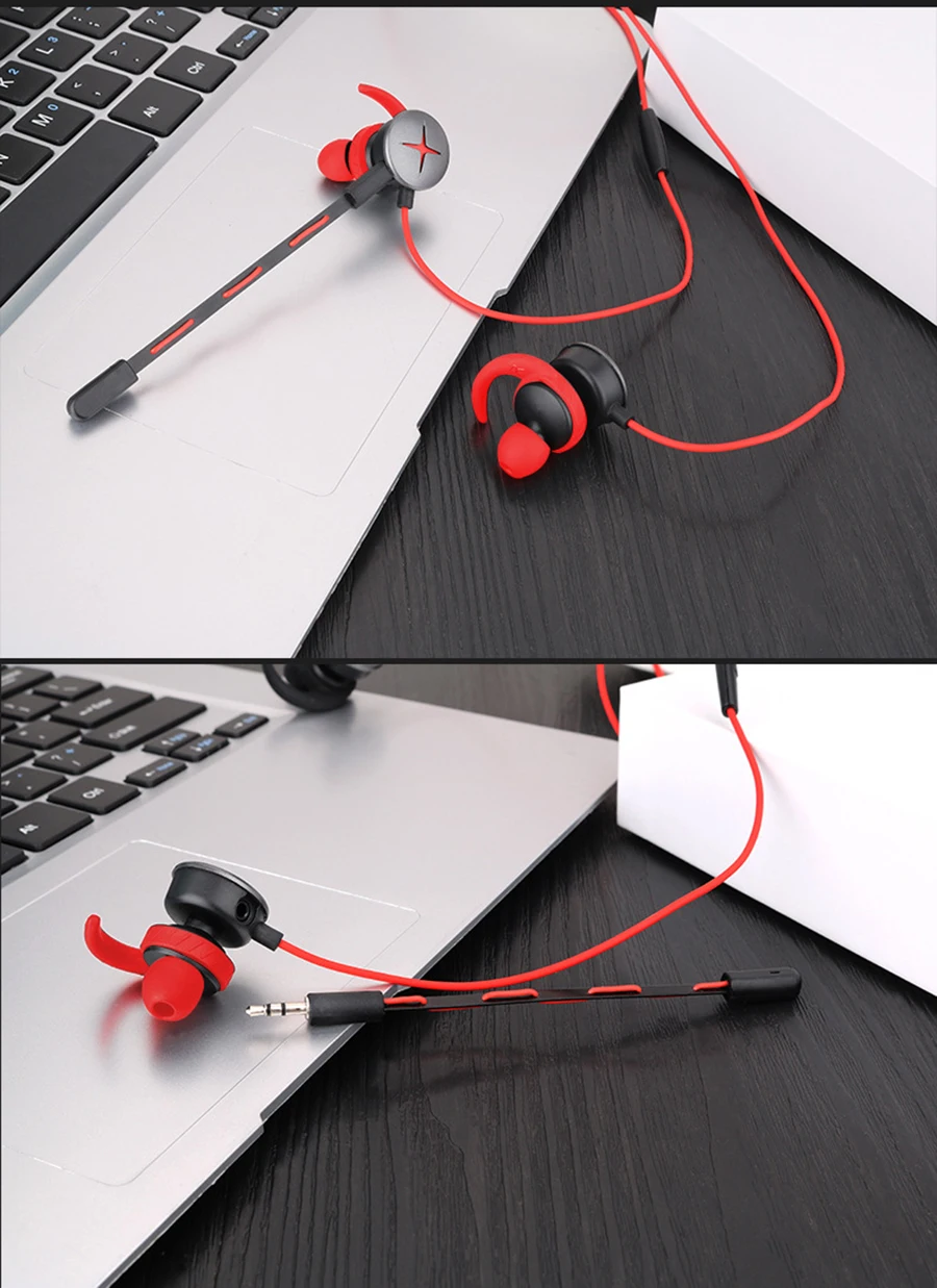 MAMEN Gaming Headset Microphone Dynamic Microfone Two Colors 1.2m Audio Cable For Computer Phone Game Mic