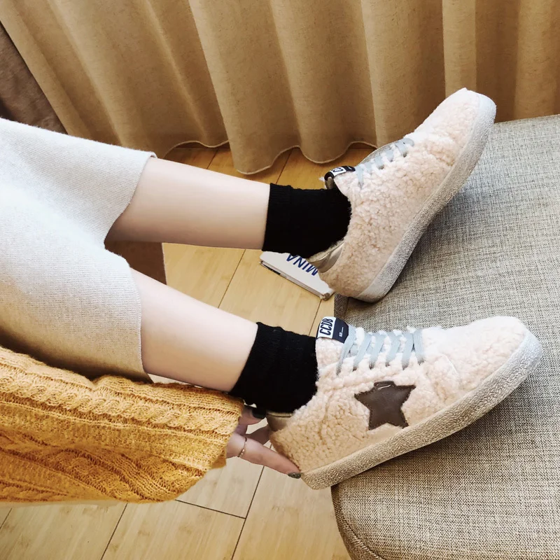 Женская обувь; теплые зимние кроссовки; женские слипоны на плоской ...