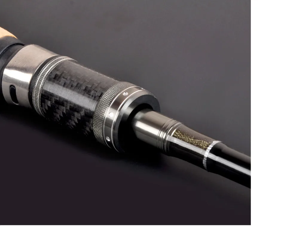Новейшие дорожные спиннинговые удочки 2 секции 1,8 м 2,1 М MH power Carbon Fiber, Спиннинг для ловли карпа, Спиннинг для черной рыбы