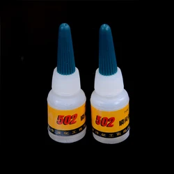 Adhésif Cyanoacrylate à séchage rapide 502, colle forte, artisanat rapide, réparation ZMONH Super, 2 pièces/lot 