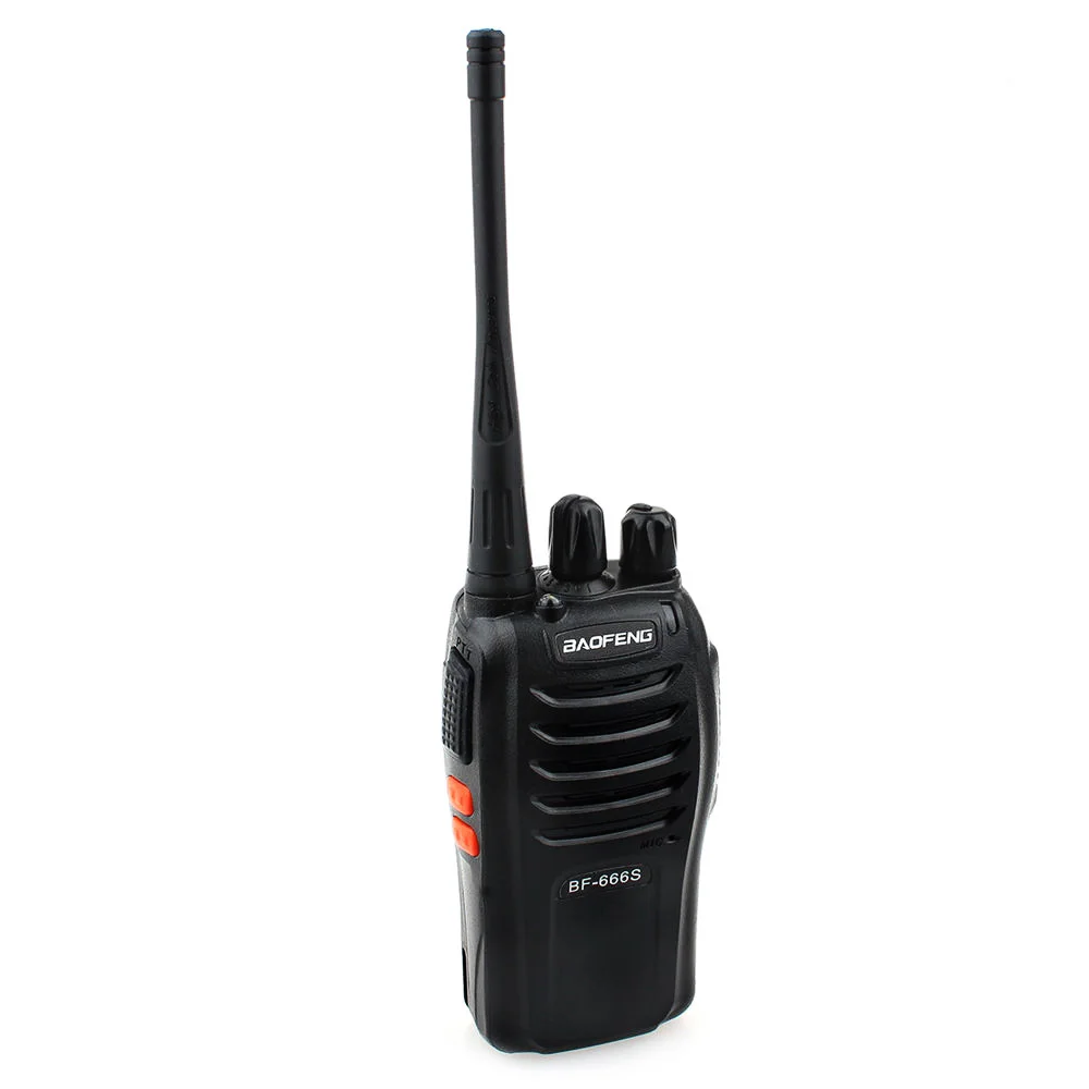 2 шт./лот baofeng BF-666S портативная двухканальная рация 16CH UHF 400-470MHz Comunicador передатчик приемопередатчик