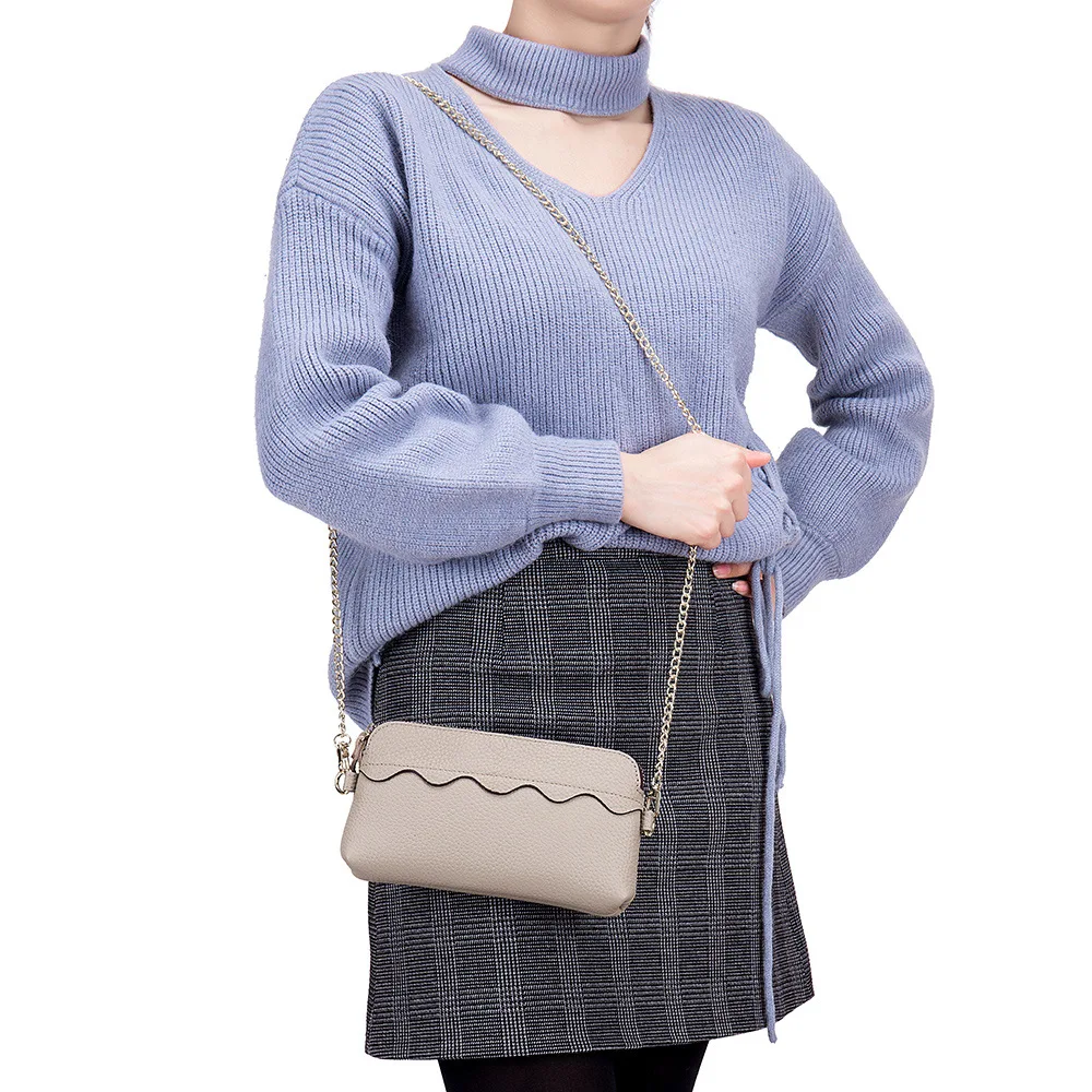 

[Number] Sl-2087 [Material] Full-grain Leather [Color] Black Nude Pink, Gray Elephant,