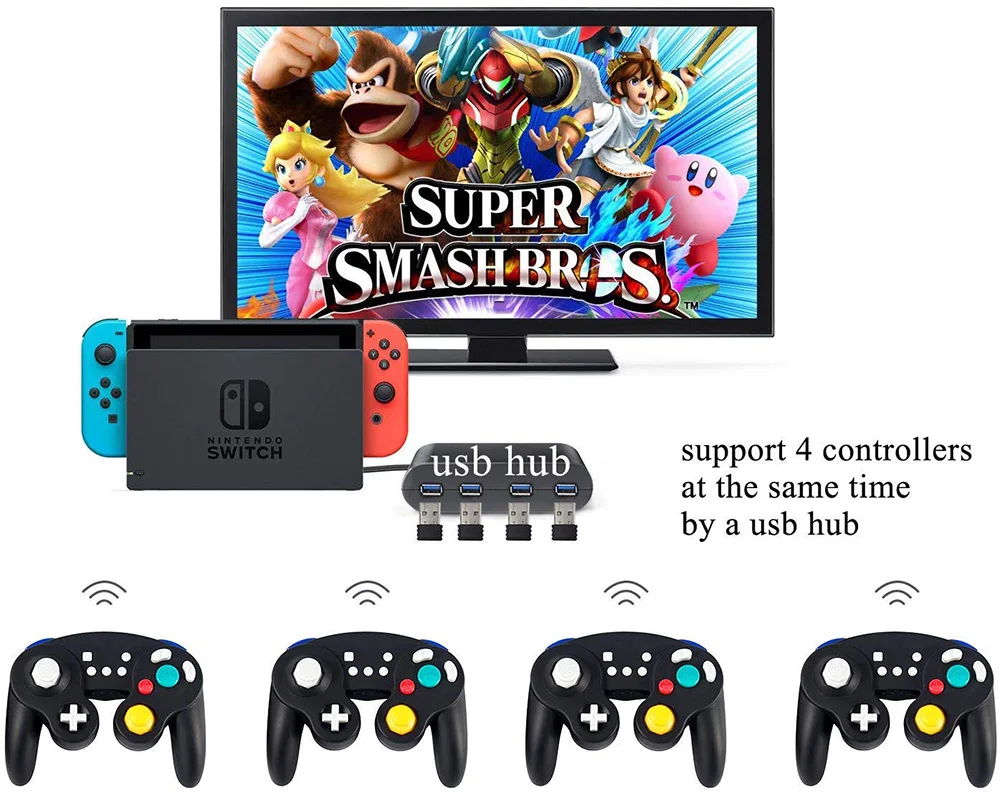 WUIYBN Bluetooth геймпад переключатель контроллер беспроводной игровой джойстик для nintendo Switch/Switch lite игровая консоль ПК Паровая