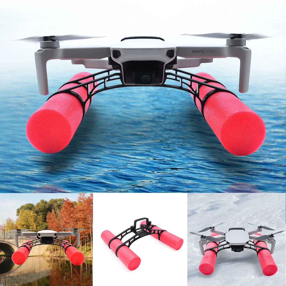 

STARTRC DJI Mavic Mini Mini 2 Landing Skid Float Kit For DJI Mini 2 Drone Accessories Landing Gear Landing On Water