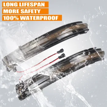 

LED Flowing Water Turn Signal Light Indicator Blinker Dynamic Light For Nissan X-Trail T32 Qashqai Murano Navara Pathfinder