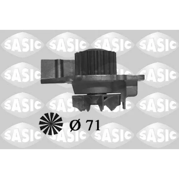 Water pump PEUGEOT PARTNER/FIAT DUCATO 1.9D/2.0D SASIC 2011C4