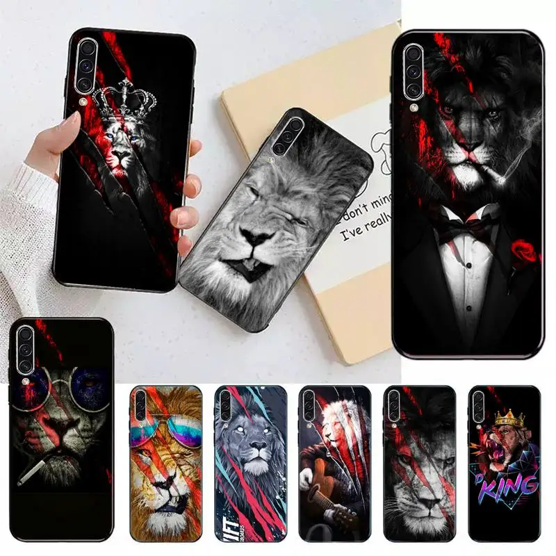 

Forest Animals Tiger Leopard Lion Phone Case For Samsung galaxy S 7 8 9 10 20 edge A 6 10 20 30 50 51 70 note 10 plus