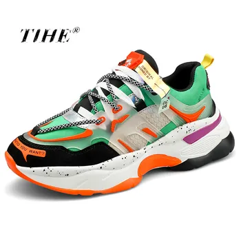 

2019 New Arrival Men Tennis Shoes Multicolor Platform Sneakers Male Gym Sport Jogging Shoes Zapatillas Hombre Chaussure Homme