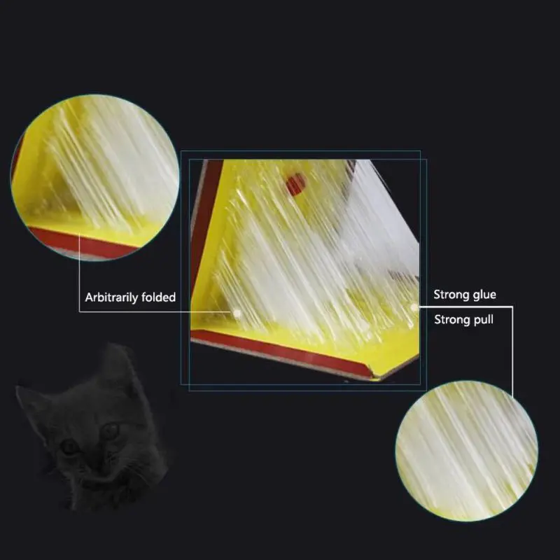 5Pcs Max Sticky Rat Glue Mice Traps Board Mouse Glue Boards Environmentally Catcher Repellents Pest Control Products