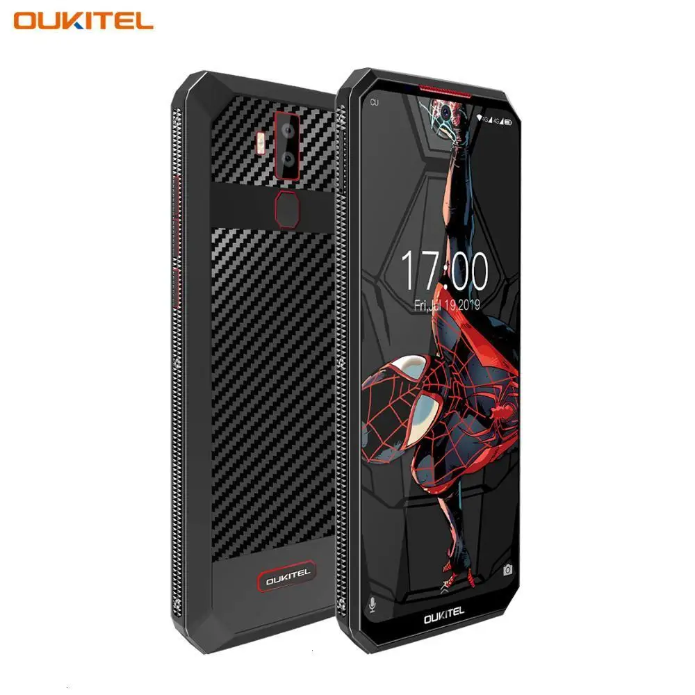 OUKITEL K13 Pro 11000 мАч 4 Гб+ 64 Гб мобильный телефон Android 9,0 MTK6762 Восьмиядерный распознавание лица 6,4" 5 V/6A OTA 4G смартфон