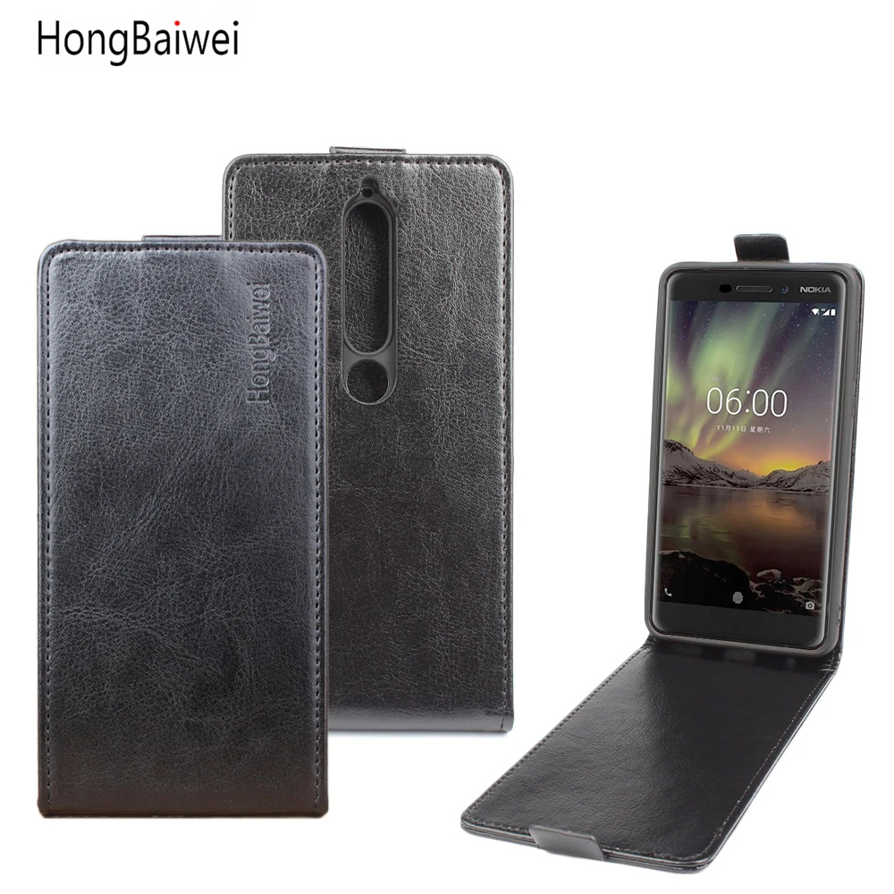 Кожаный флип чехол для Nokia 3 телефона 6 2018 5 7 8 9 кожаный Lumia 640 950XL 1320 535 650 смартфона из
