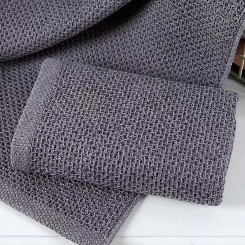 Hand-Towels Face-Care Bathroom Plaid Sport Beroyal 100%Cotton Brand Magic Adults