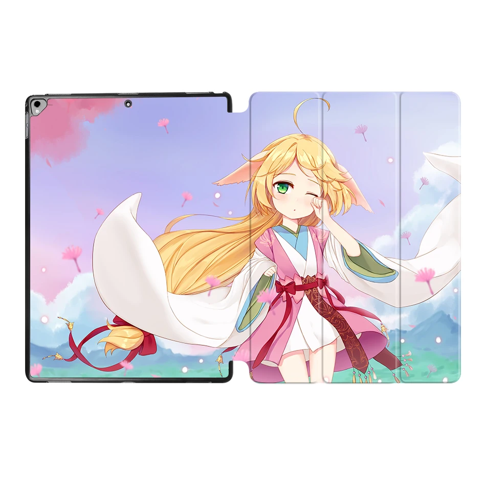 IPAD12 Sanmubaba Мультфильм Аниме Чехол для iPad Pro 12,9 '' тонкий PU кожаный флип стенд смарт-чехол для планшета Funda авто сна/Пробуждение - Цвет: IPAD12