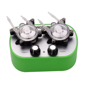 

GROTHEN G628-2 Peristaltic Liquid Dosing Pumps with Dual Pump Heads for Aquarium Lab Analytical Home US Plug