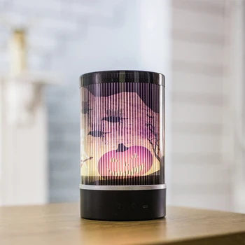 

Dimmable Animated Night Light LED Projection Lamp Birthday Gift Dynamic Remote Control Home Decor 360 Degree Rotation Kids Room