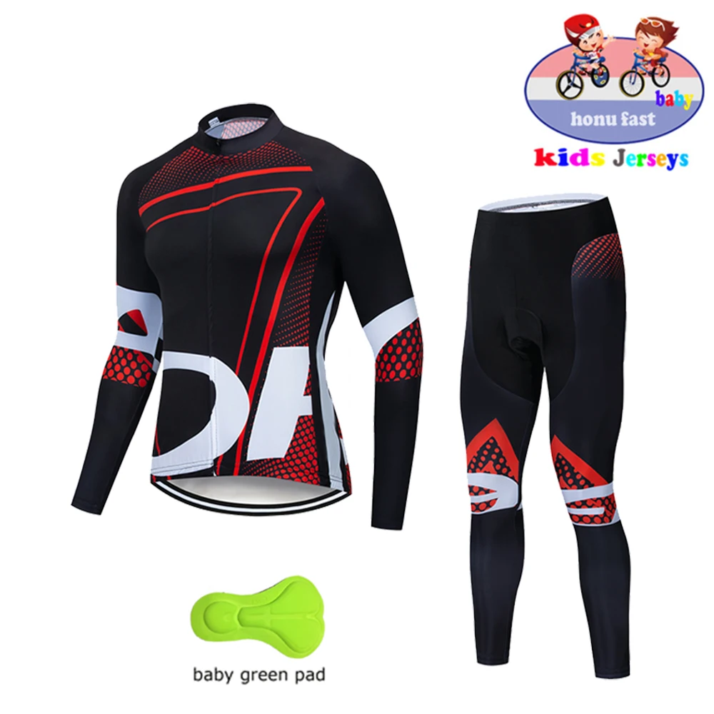 Kids Cycling Jersey Set for MTB