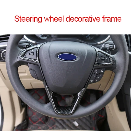 Для Ford Edge ABS хром руль декоративная рамка 3 шт