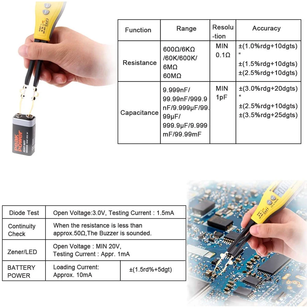 digital diodo rc alcance automatico resistor capacitor 02