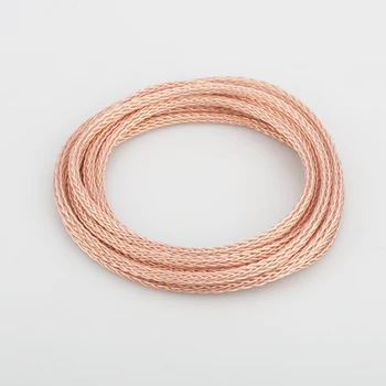 

Audiocrast 1619CU 16cores 6N OCC Teflon Cable for DIY Headphone cable Earphone Headphone DIY Cable For Custom Headset