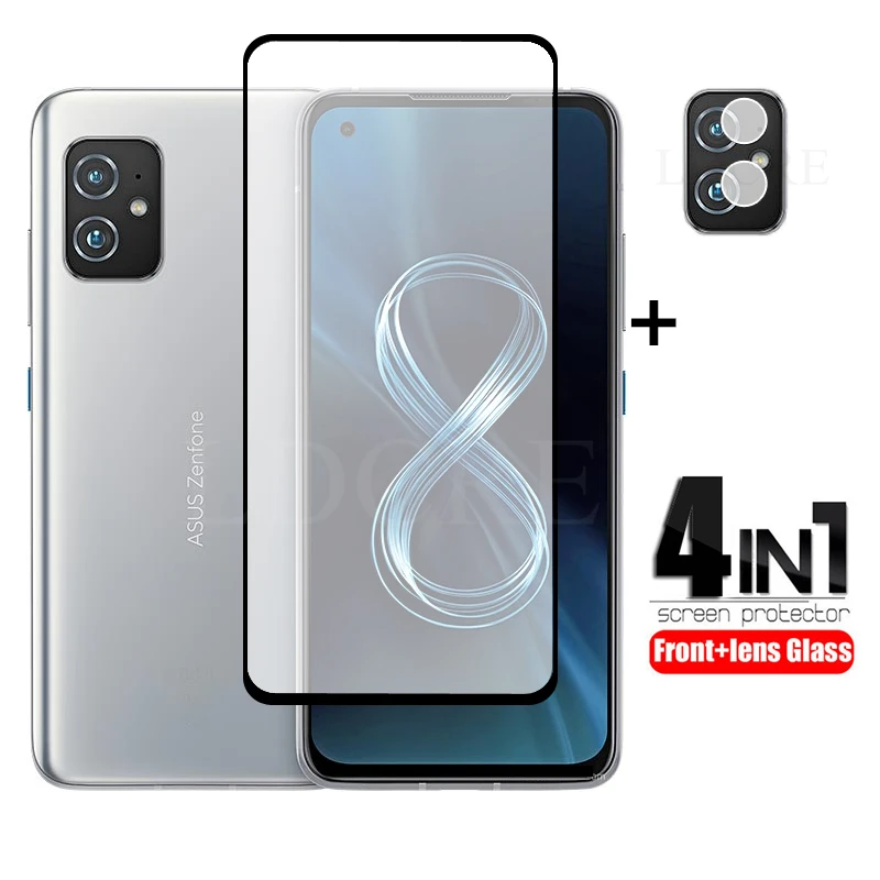 

Full Glass For Asus Zenfone 8 Glass Full Glue Cover Glass Protective Glass for Asus Zenfone 8 Camera Glass For Asus Zenfone 8