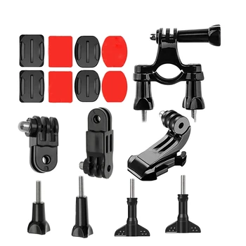 

FULL-16 In 1 Action Camera Riding/Parachute/Gliding Set For Osmo Pocket Gimbal Action Camera Accessories(Flat Arc Base+J Mount+B