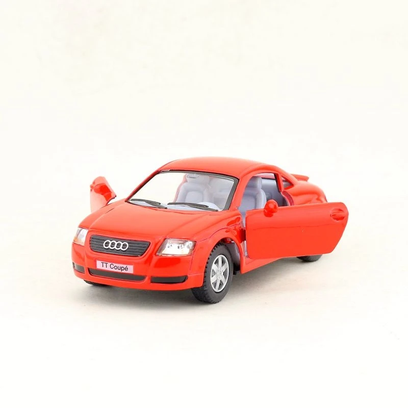 1:36 Sports Car Model Pull Back Alloy Kids Toys Vehicles For Audi TT Coupe 