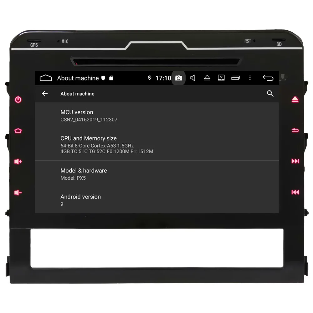 Klyde " ips 4G DSP Android 9 Восьмиядерный 4 Гб ОЗУ 64 Гб ПЗУ автомобильный DVD мультимедийный плеер радио для Toyota Land Cruiser LC200
