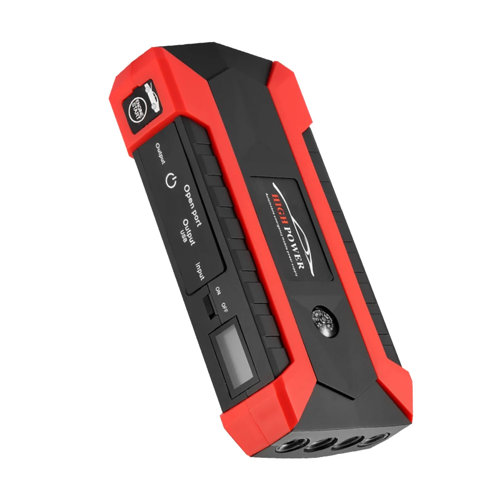 Car Emergency Starter Power Battery Diesel Fire Double Start Backup Jump Car Booster Charger Battery Bank Starting Device