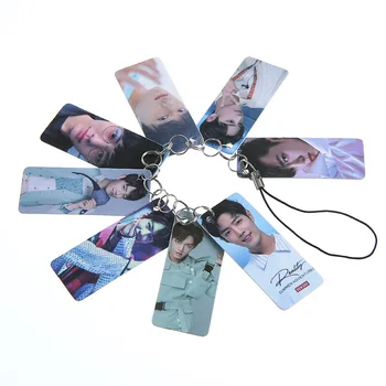 

8Pcs/Set The Untamed Key Chain Chen Qing Ling Xiao Zhan Wang Yibo Character Keychain Phone Bag Pendant Gift