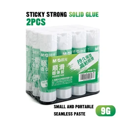 2 pièces M & G 7102 colle solide 9G colle faite à la main bâton de colle lourd fournitures de bureau pour étudiants vente en gros PVA M & G 9g 80*19mm 