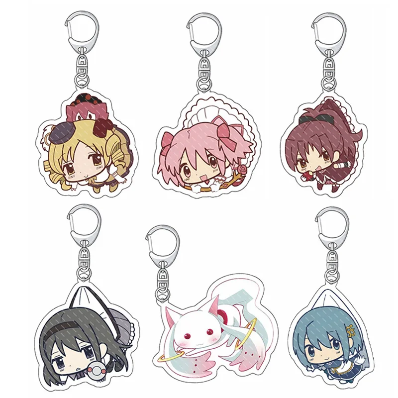 Kawaii аниме Puella Magi Madoka Magica косплей брелок Kaname милая фигурка подвеска сумка