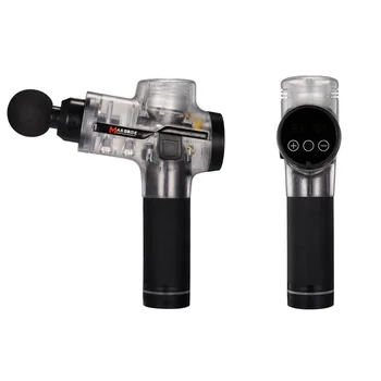 

4000r/min Therapy Massage Guns 5 Gears Muscle Massager Pain Sport Massage Machine Relax Body Slimming Relief 6 Heads With Bag