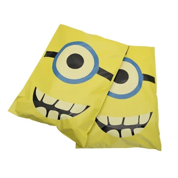 

Cartoon Yellow Wholesale Plastic Courier Mailing Flamingo Designed 10x14.5inch Poly Mailers Shipping Envelopes Bags Seal Bags